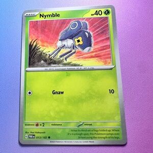 nymble - 013/182 (common) — pokemon: paradox rift